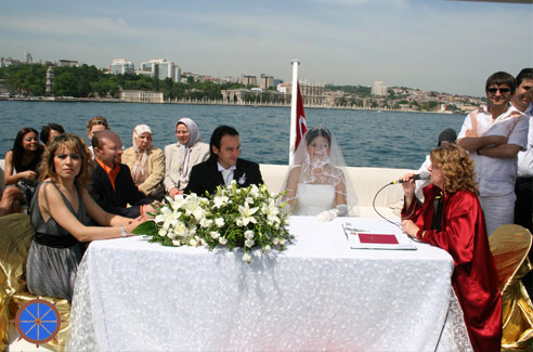 İstanbul Teknede Nikah Organizasyonu